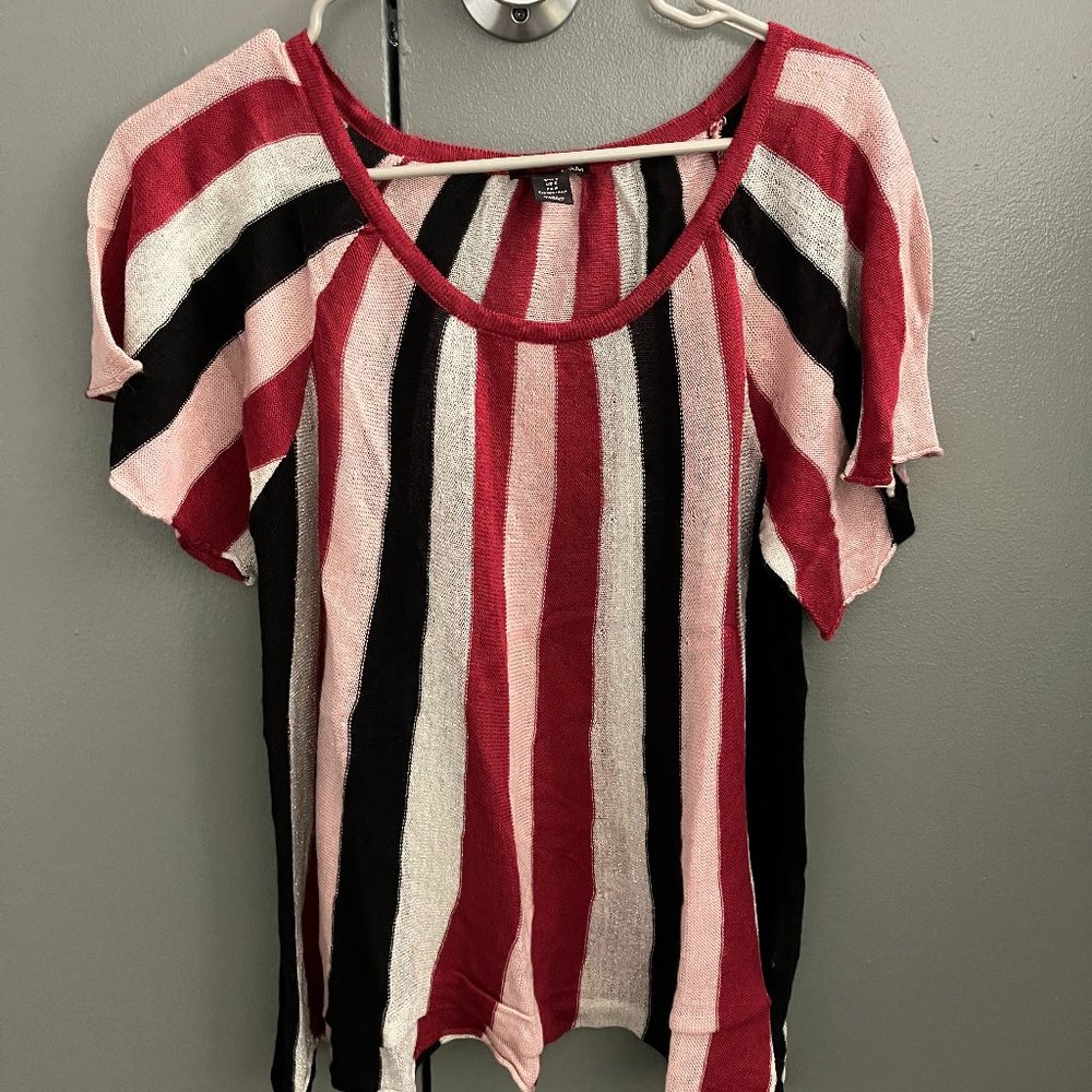 Striped & Shimmery Sweater.  H&M.  US Size Small